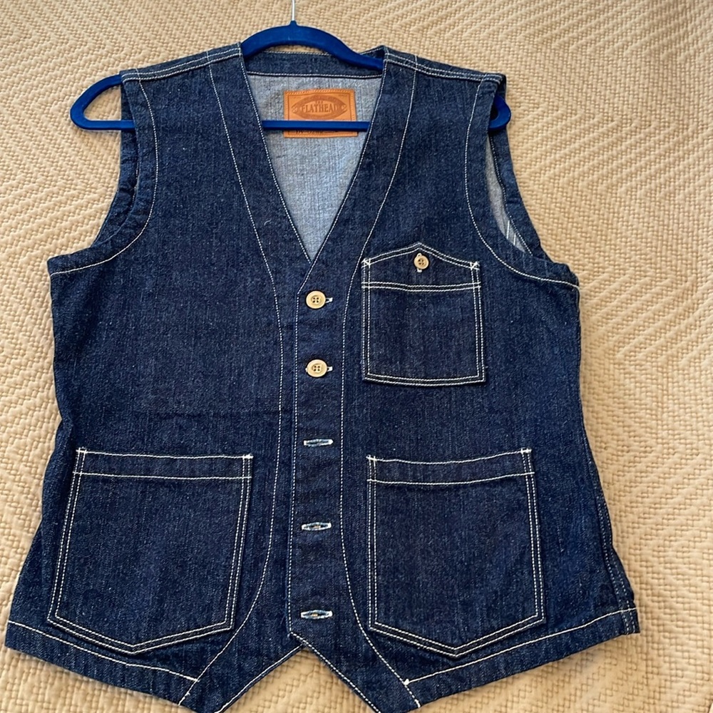 Denim Flathead Vest